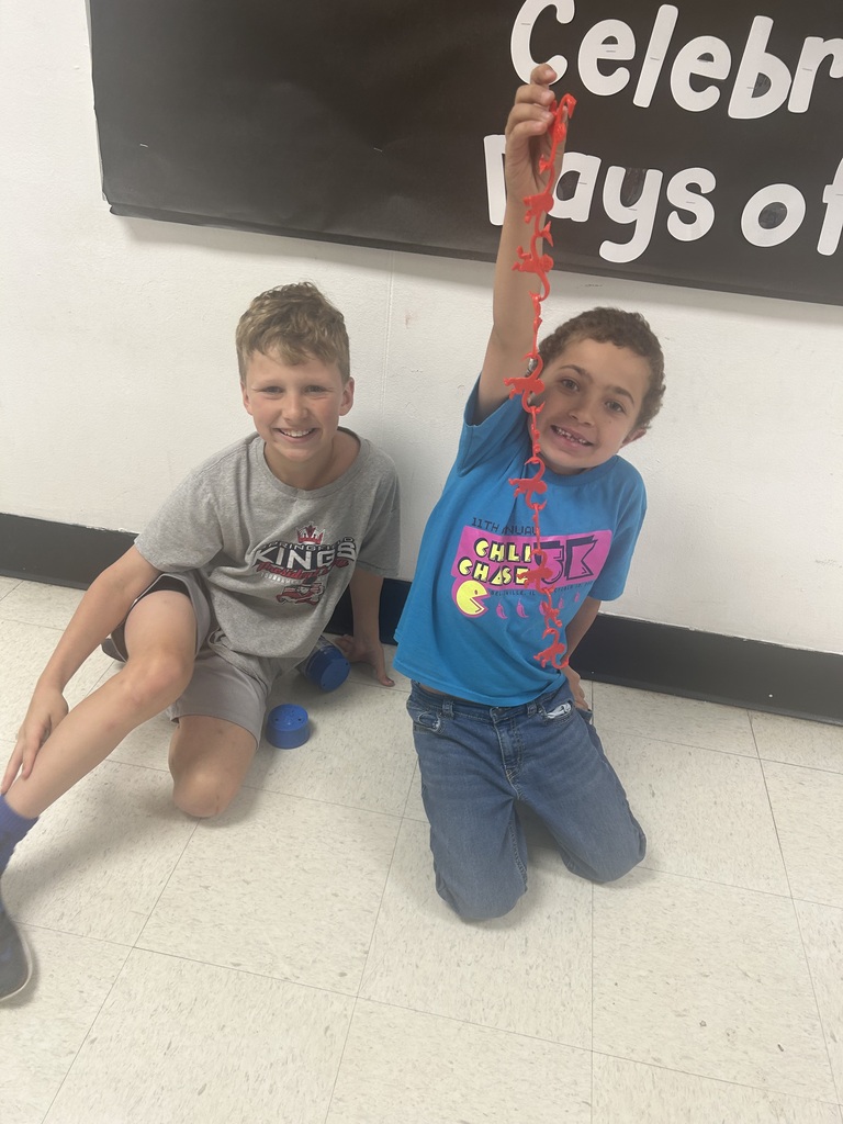 1st and 4th grade buddies - kapp and barschak