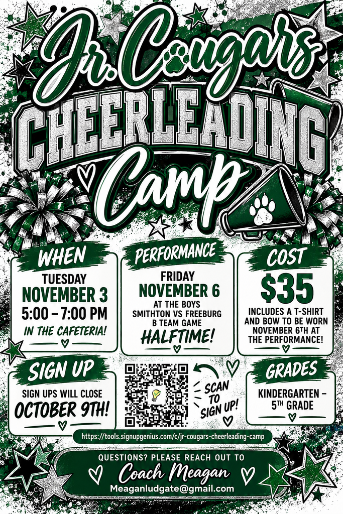 jr cougars cheer camp