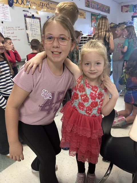 1st & 4th grade buddies