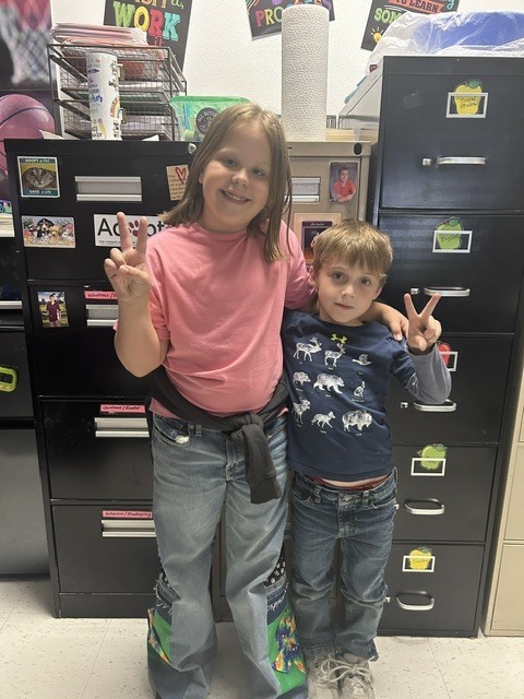 1st & 4th grade buddies