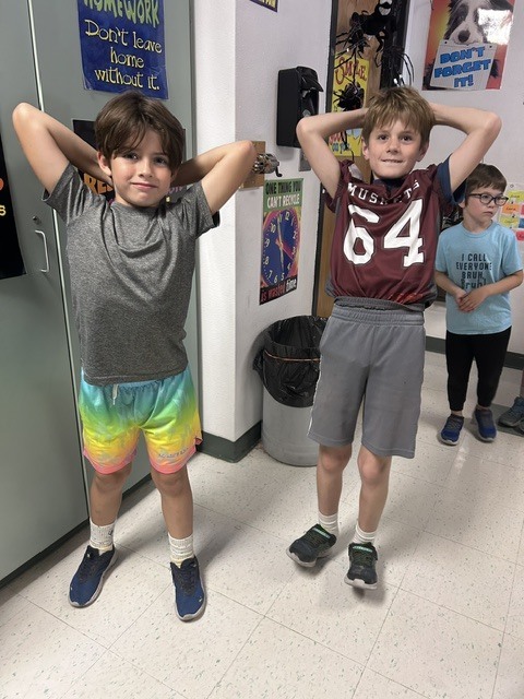 1st & 4th grade buddies