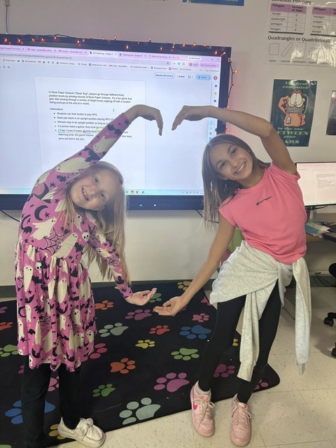 1st & 4th grade buddies