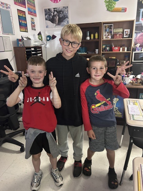1st & 4th grade buddies