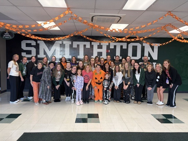 red ribbon week - spooky pajamas day