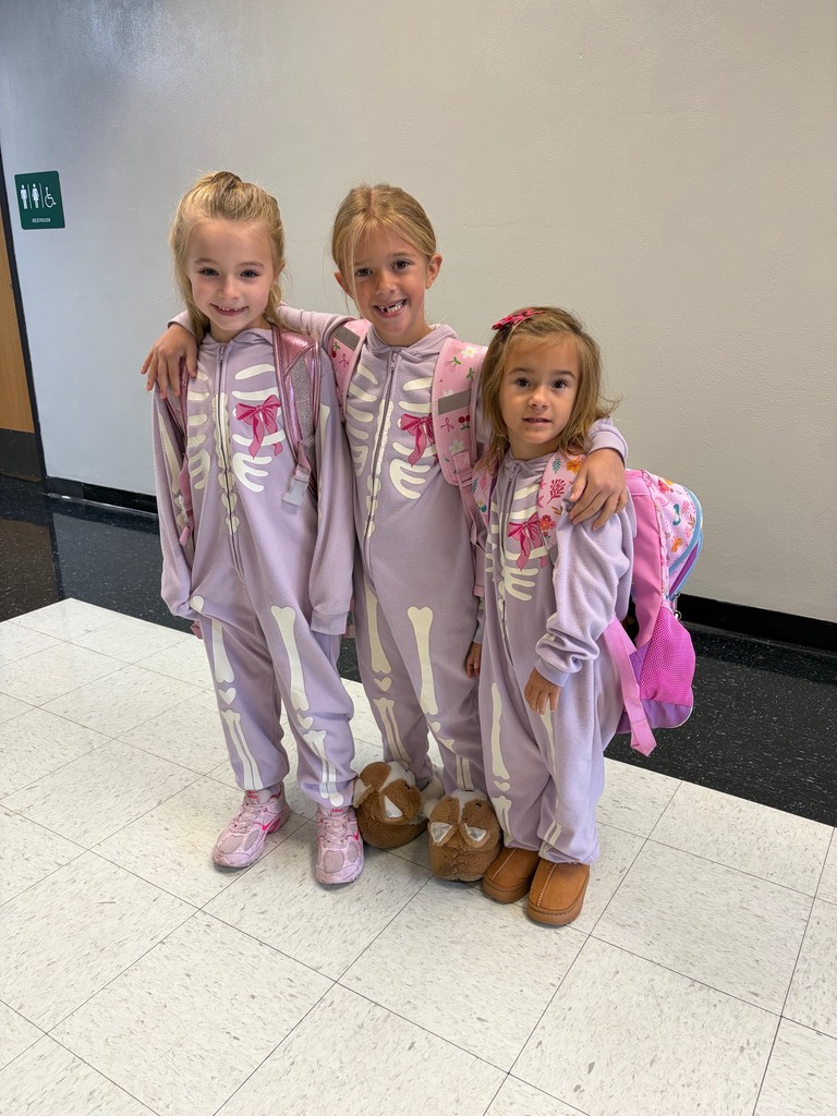 red ribbon week - spooky pajamas day