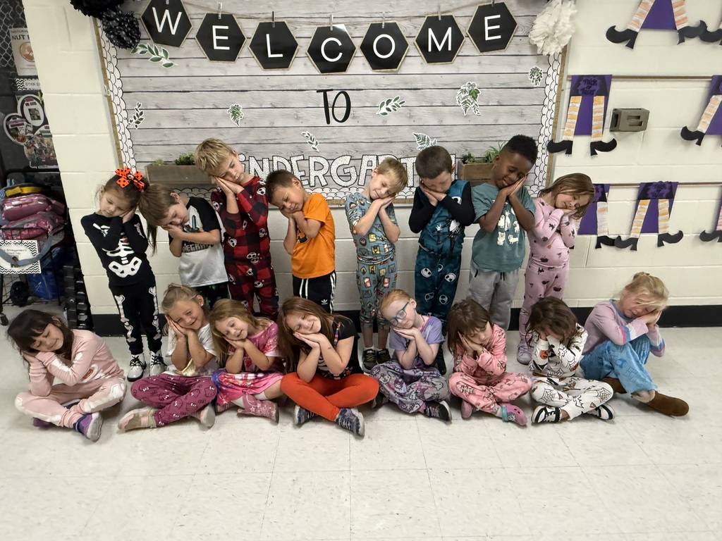 red ribbon week - spooky pajamas day