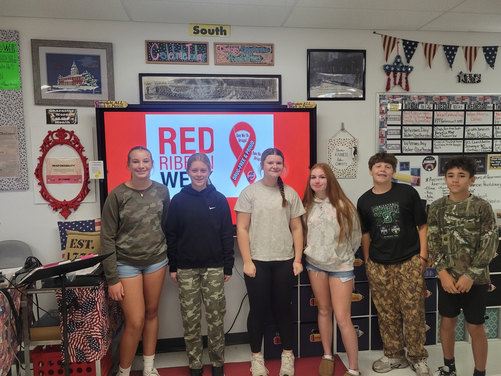 red ribbon week - camo day