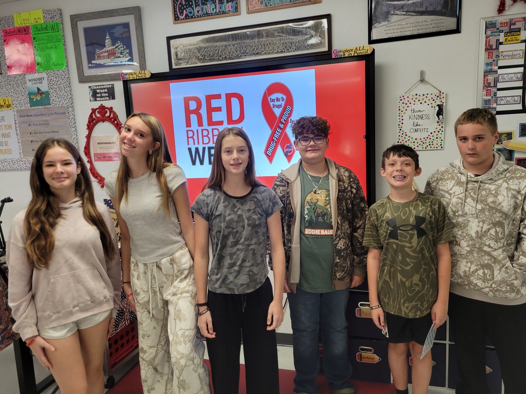 red ribbon week - camo day