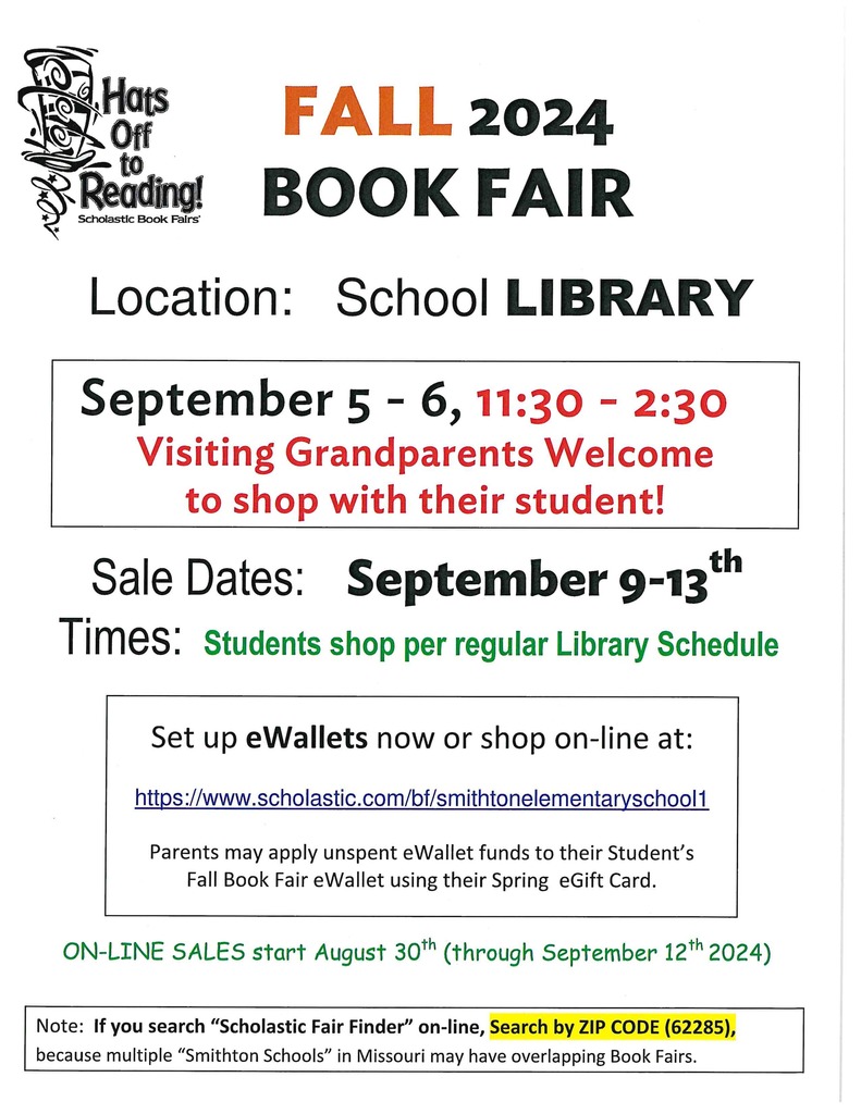 fall 2024 book fair