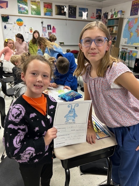 1st & 4th grade buddies