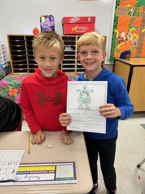 1st & 4th grade buddies