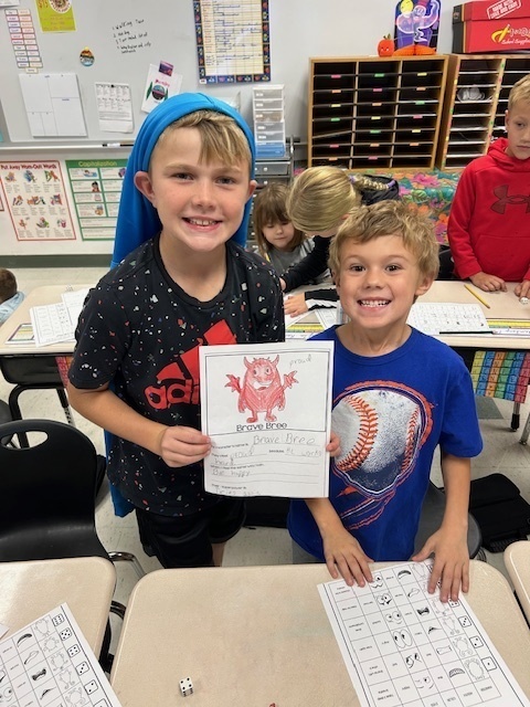 1st & 4th grade buddies