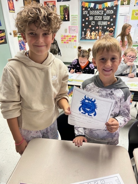 1st & 4th grade buddies