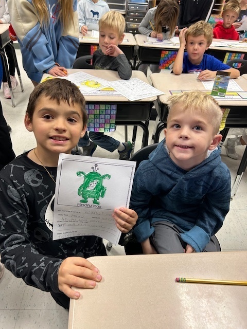 1st & 4th grade buddies