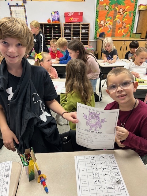 1st & 4th grade buddies