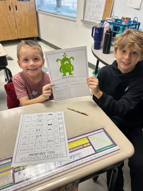 1st & 4th grade buddies