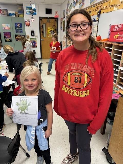 1st & 4th grade buddies