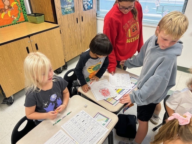 1st & 4th grade buddies