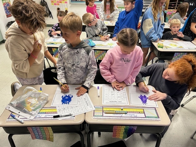 1st & 4th grade buddies