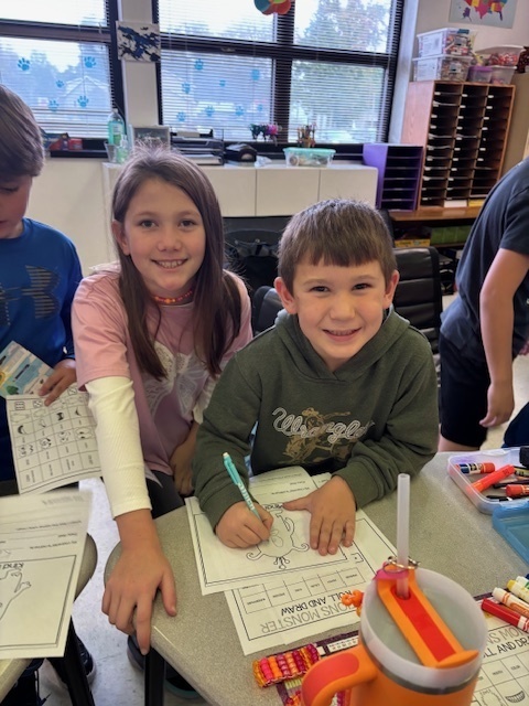 1st & 4th grade buddies