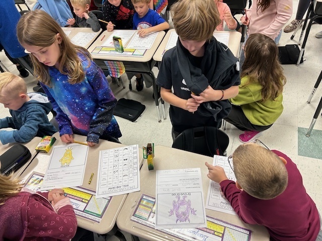 1st & 4th grade buddies