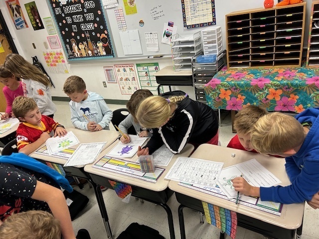 1st & 4th grade buddies