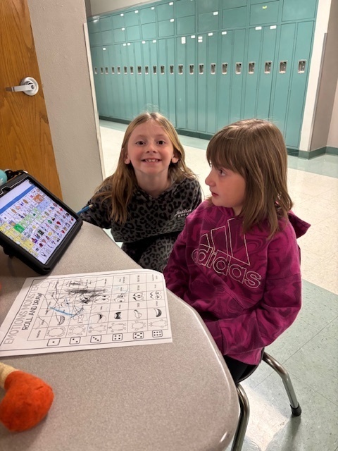 1st & 4th grade buddies