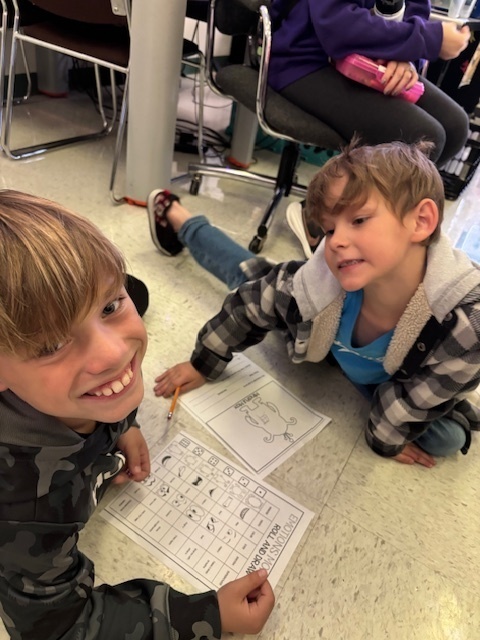 1st & 4th grade buddies