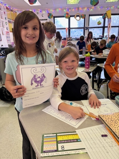 1st & 4th grade buddies