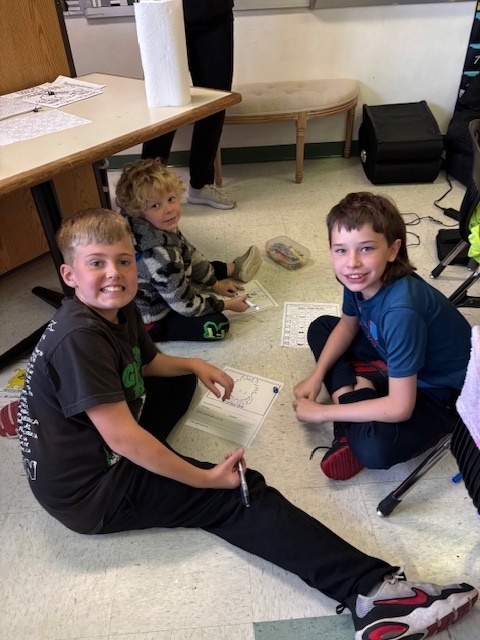 1st & 4th grade buddies