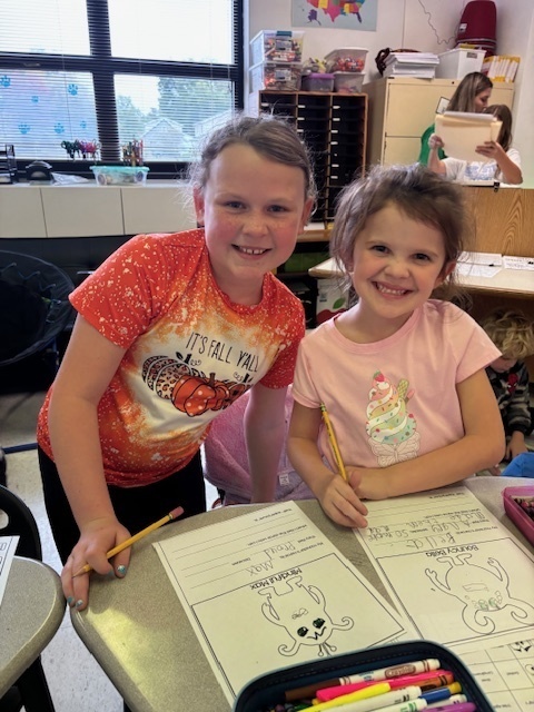 1st & 4th grade buddies