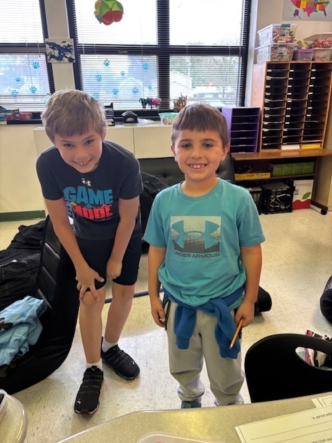 1st & 4th grade buddies