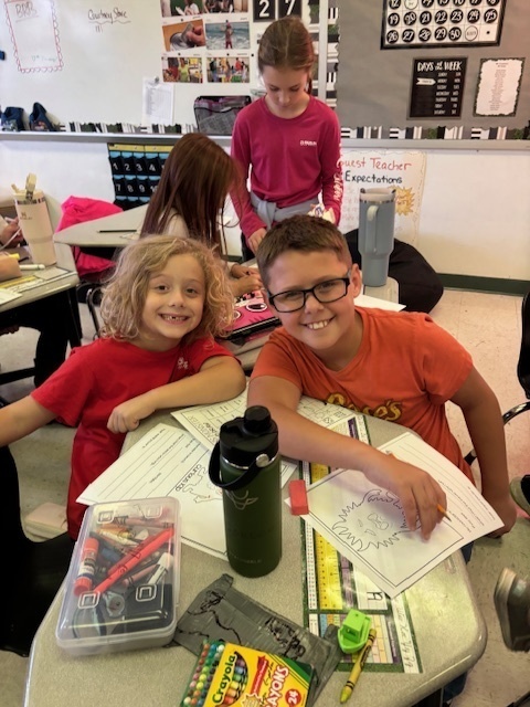 1st & 4th grade buddies