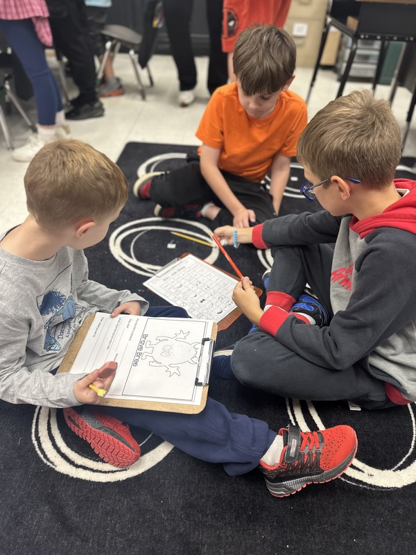 1st & 4th grade buddies