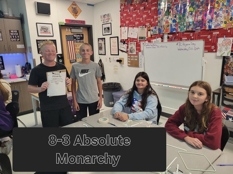 7th & 8th grade social studies activites