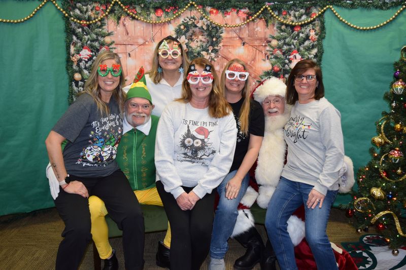 santa came to visit! 