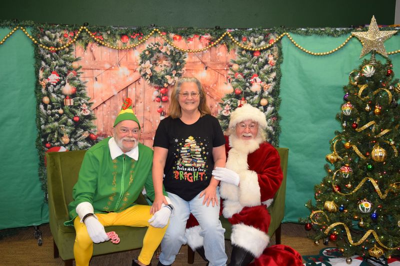 santa came to visit! 