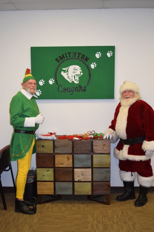 santa came to visit! 