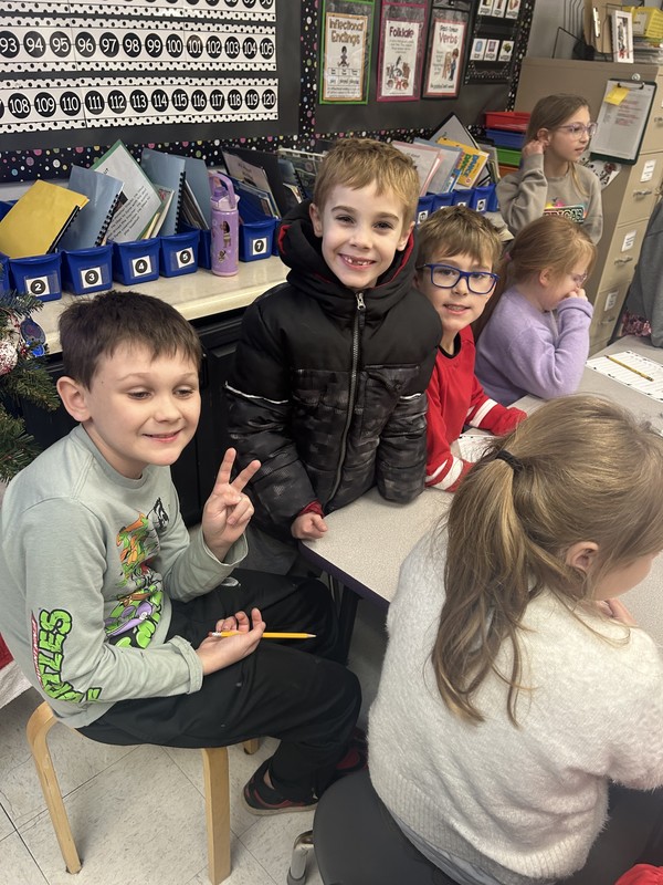 1st &  4th grade buddies