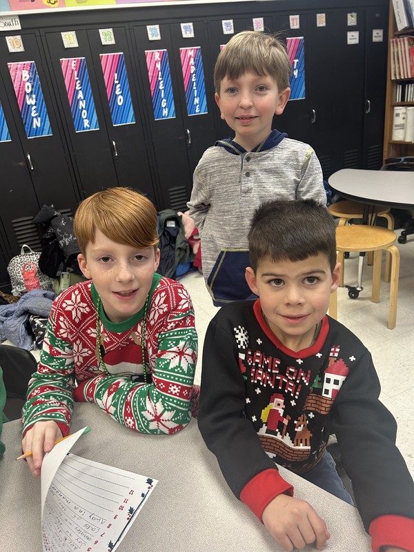 1st &  4th grade buddies