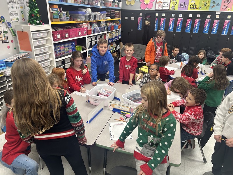 1st &  4th grade buddies