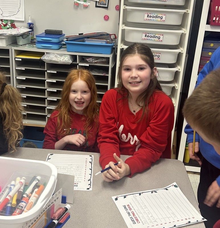 1st &  4th grade buddies