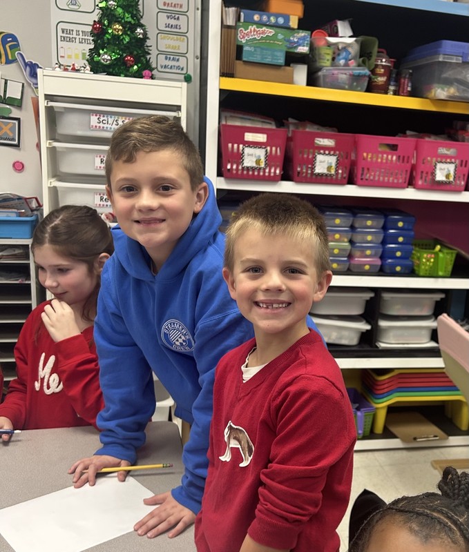 1st &  4th grade buddies