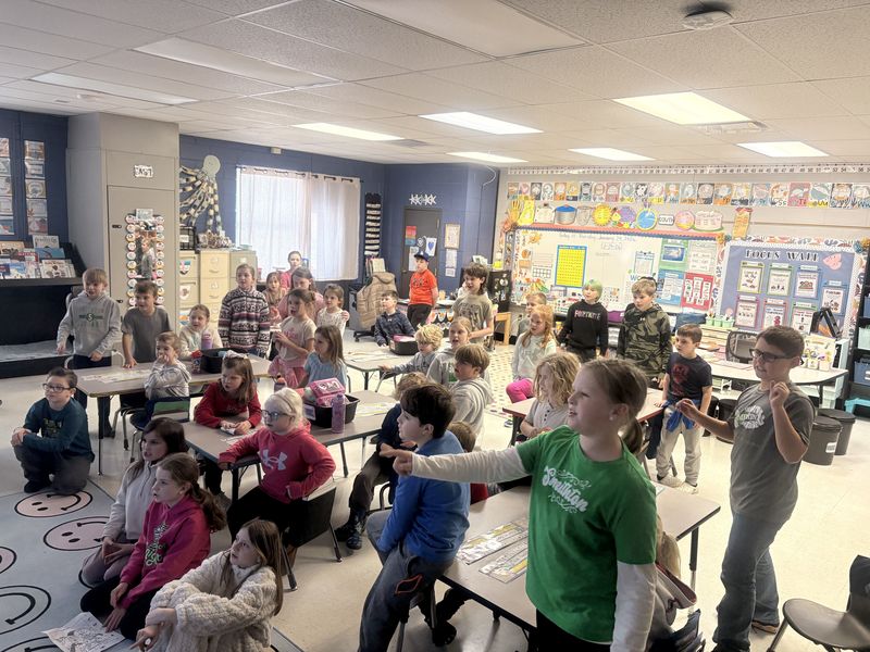 1st and 4th grade buddies 