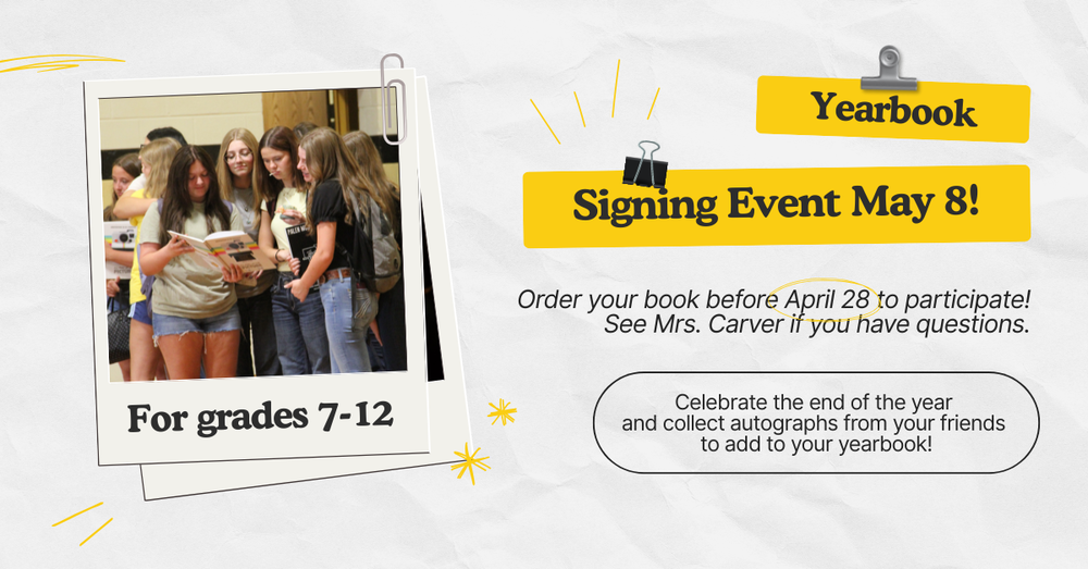 Yearbook Signing