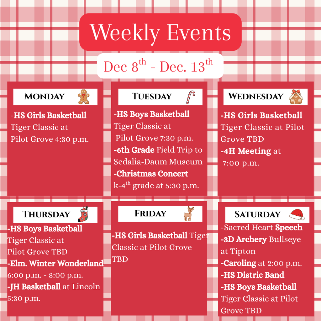 Weekly Events
