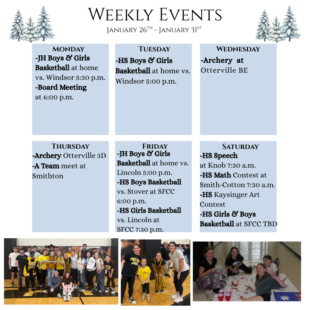 Weekly Events