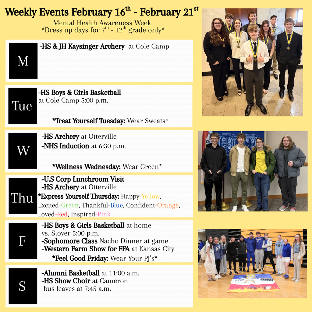 Weekly Events
