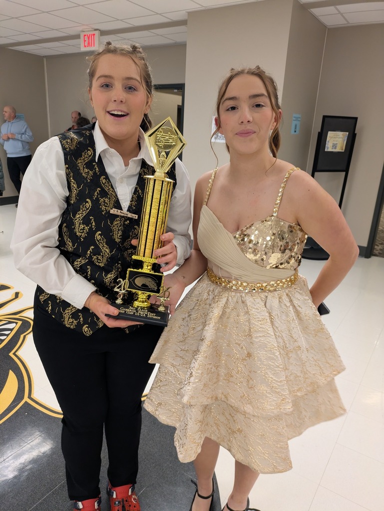 Great job today to Smithton Legacy at Cameron.  We received 3rd in our division. Next week we will perform at Hollister at 11:30 am, and we want to give a shout-out to our two seniors .... Sienna Contreras and Kaylee Morris.