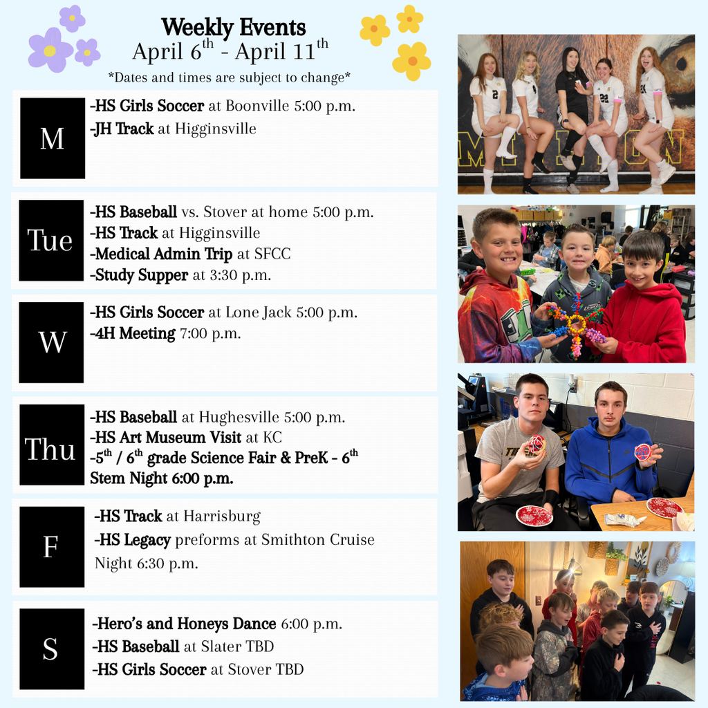 Weekly Events